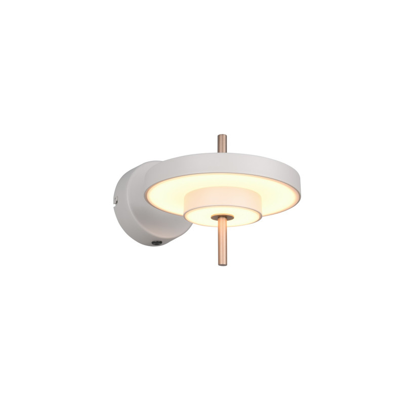 KEATON Wall lamp 10W LED 1150lm 2300+3000+4000K 30x20x17.5cmshade size: D20x25cm Trio