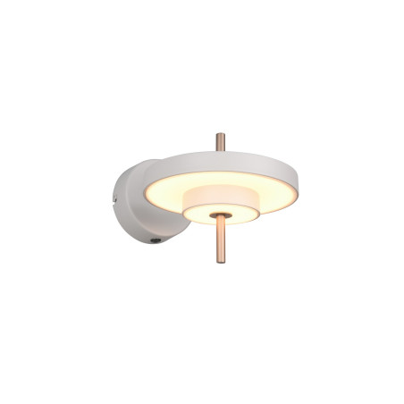 KEATON Wall lamp 10W LED 1150lm 2300+3000+4000K 30x20x17.5cmshade size: D20x25cm Trio