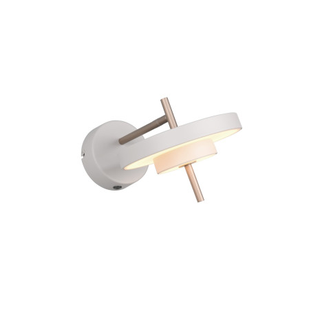KEATON Wall lamp 10W LED 1150lm 2300+3000+4000K 30x20x17.5cmshade size: D20x25cm Trio