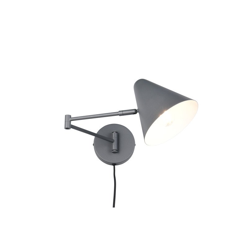 COSIMA Wall lamp 1x E14 (excl.) 53x15x14cm, shade: D15x14cm Trio