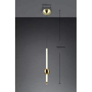 MELITA Pendant 5W LED 600lm 2300+3000+4000K D.13*H150cm Trio
