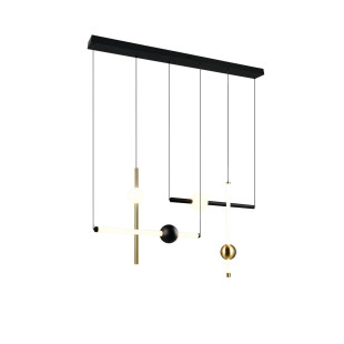 MELITA Pendant 20W LED 2400lm 2300+3000+4000K L110*W10*H150cm Trio