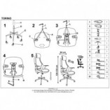 Fotel biurowy Torino czarny Halmar | Ergonomia i styl