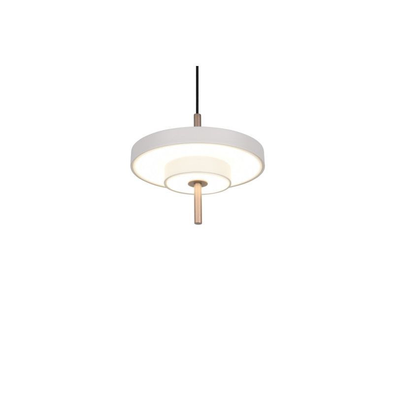 KEATON Pendant 10W LED 1150lm 2300+3000+4000K D20x150cm，shade size: D20x5cm Trio