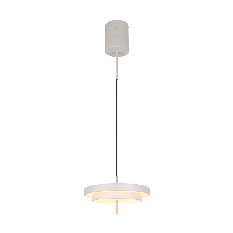 KEATON Pendant 36W LED 3960lm 2300+3000+4000K D40x150cm，shade size: D40x8cm Trio