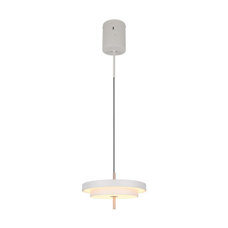 KEATON Pendant 36W LED 3960lm 2300+3000+4000K D40x150cm，shade size: D40x8cm Trio