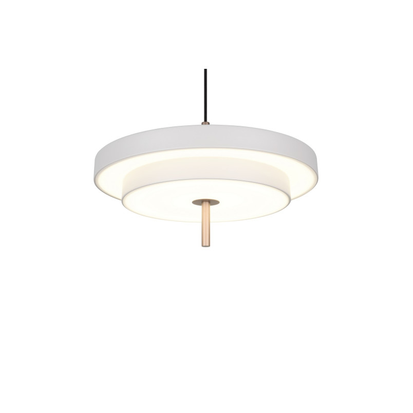 KEATON Pendant 36W LED 3960lm 2300+3000+4000K D40x150cm，shade size: D40x8cm Trio