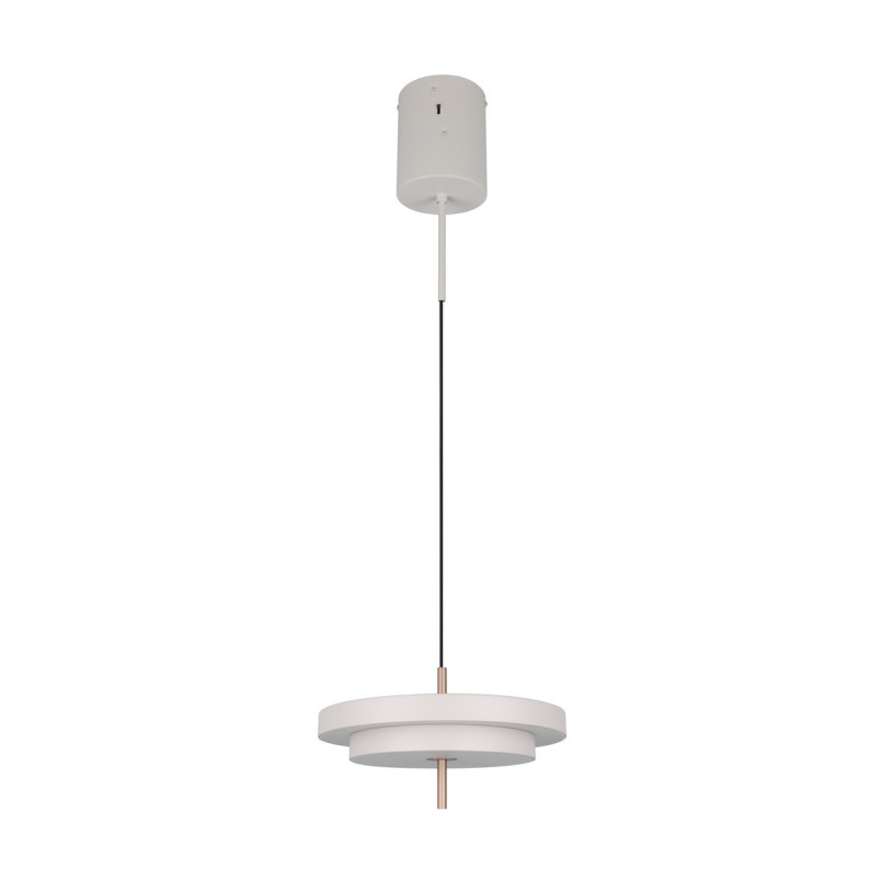 KEATON Pendant 36W LED 3960lm 2300+3000+4000K D40x150cm，shade size: D40x8cm Trio