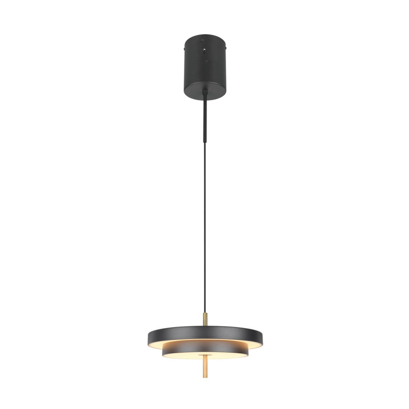 KEATON Pendant 36W LED 3960lm 2300+3000+4000K D40x150cm，shade size: D40x8cm Trio