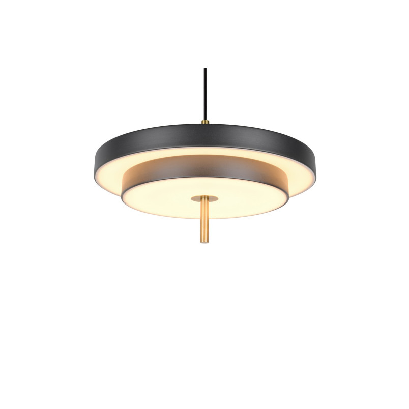 KEATON Pendant 36W LED 3960lm 2300+3000+4000K D40x150cm，shade size: D40x8cm Trio