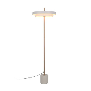 KEATON Floor lamp 21W LED 2415lm 2300+3000+4000K D40x140cm，shade size: D40x8cm Trio