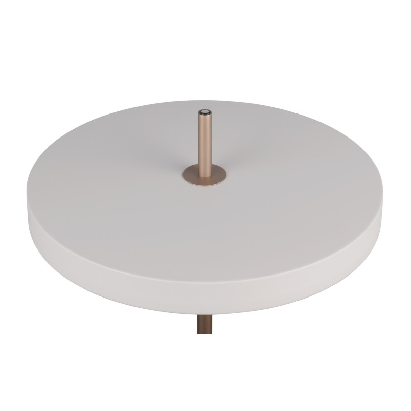 KEATON Floor lamp 21W LED 2415lm 2300+3000+4000K D40x140cm，shade size: D40x8cm Trio