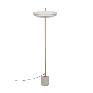 KEATON Floor lamp 21W LED 2415lm 2300+3000+4000K D40x140cm，shade size: D40x8cm Trio