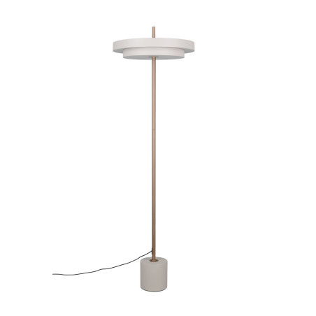 KEATON Floor lamp 21W LED 2415lm 2300+3000+4000K D40x140cm，shade size: D40x8cm Trio