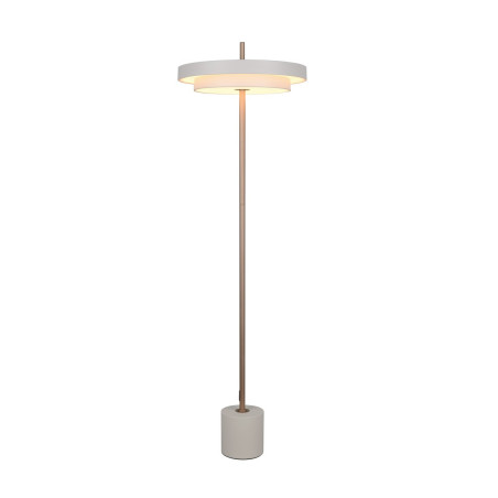 KEATON Floor lamp 21W LED 2415lm 2300+3000+4000K D40x140cm，shade size: D40x8cm Trio