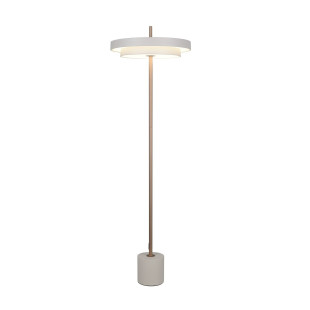 KEATON Floor lamp 21W LED 2415lm 2300+3000+4000K D40x140cm，shade size: D40x8cm Trio