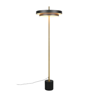 KEATON Floor lamp 21W LED 2415lm 2300+3000+4000K D40x140cm，shade size: D40x8cm Trio