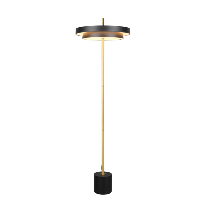 KEATON Floor lamp 21W LED 2415lm 2300+3000+4000K D40x140cm，shade size: D40x8cm Trio