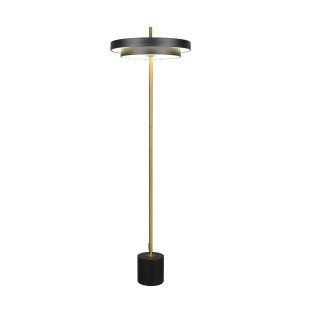 KEATON Floor lamp 21W LED 2415lm 2300+3000+4000K D40x140cm，shade size: D40x8cm Trio