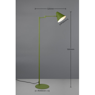 COSIMA Floor lamp 1x E14 (excl.) 60x24x120cm, shade: D15x14cm Trio