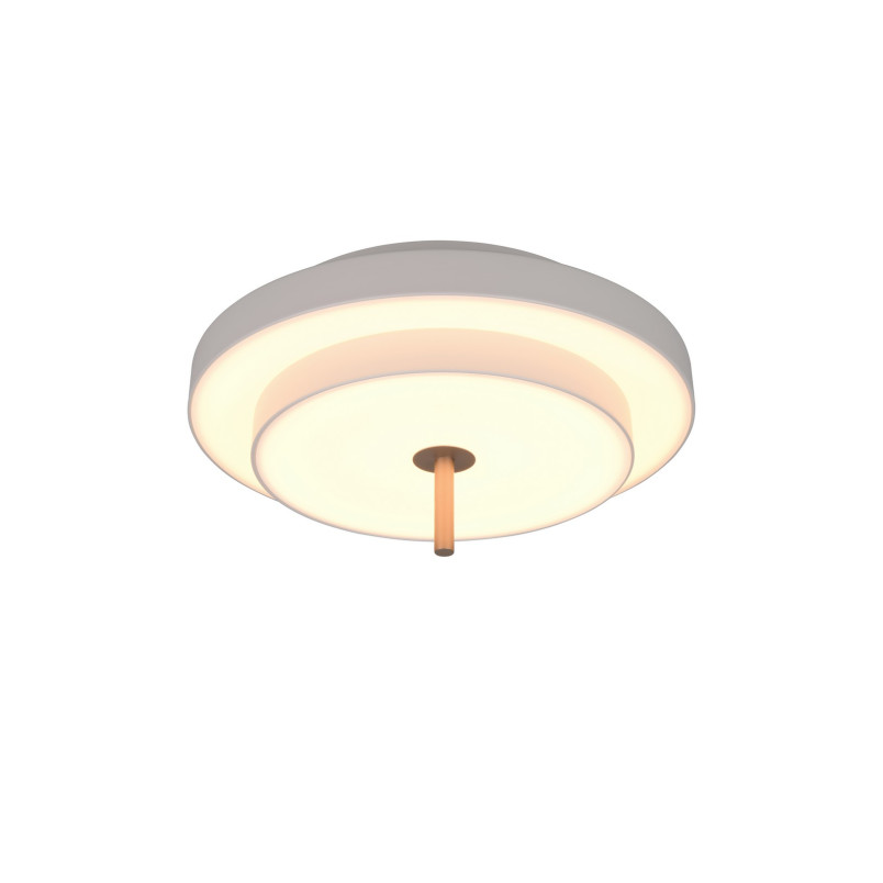 KEATON Ceiling lamp 36W LED 3960lm 2300+3000+4000K D40x20cm，shade size: D40x12cm Trio