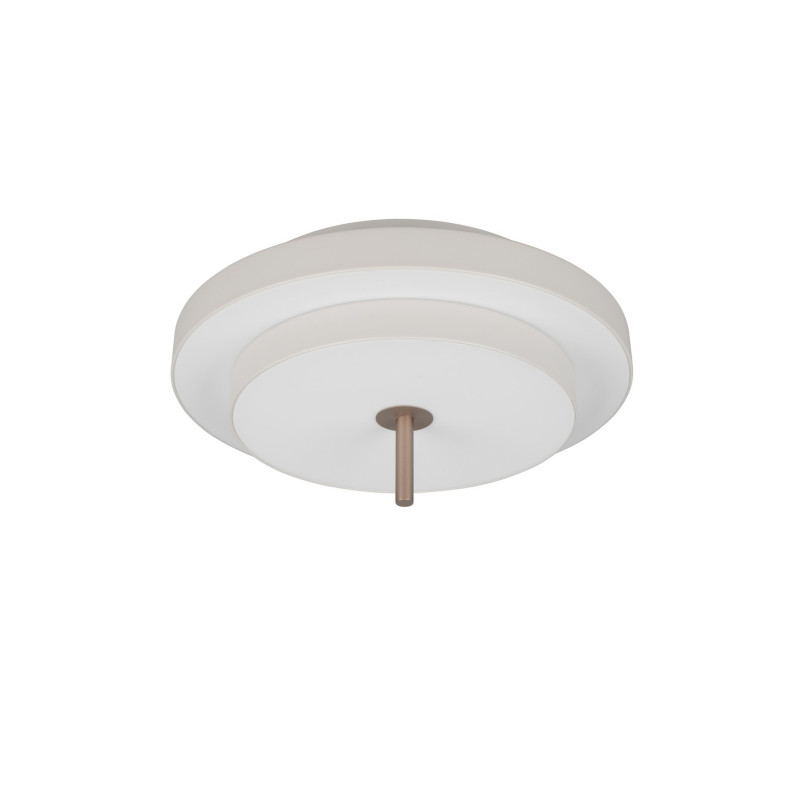 KEATON Ceiling lamp 36W LED 3960lm 2300+3000+4000K D40x20cm，shade size: D40x12cm Trio
