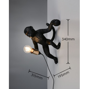 LOUY Wall lamp 1x E27 (excl.) 31.5*19.5*34 Reality