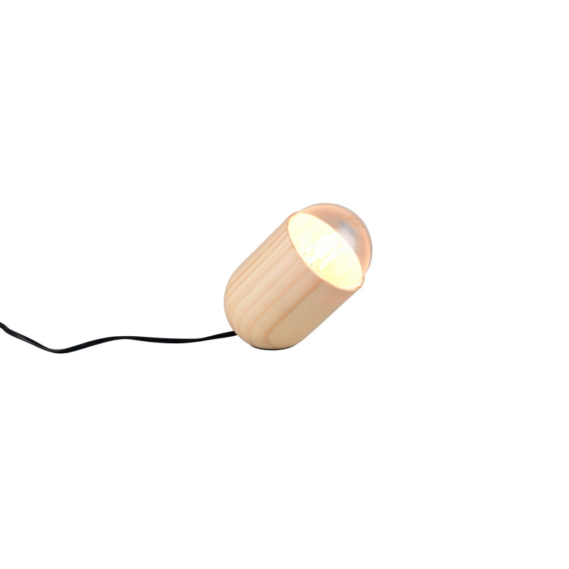 NARA Table lamp 1x E27 (excl.) 135*110*142 wood shade: 110*135MM Canpoy: 350*85*55MM PVC cable Reality
