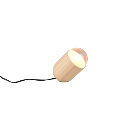 NARA Table lamp 1x E27 (excl.) 135*110*142 wood shade: 110*135MM Canpoy: 350*85*55MM PVC cable Reality
