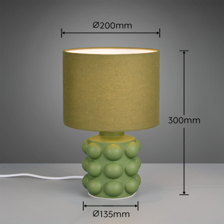 KATE Table lamp 1x E27 (excl.) Dia 20cm, H. 30cm Reality
