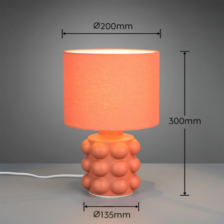 KATE Table lamp 1x E27 (excl.) Dia 20cm, H. 30cm Reality