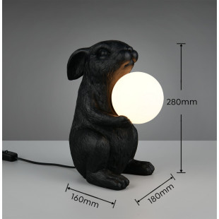 RABBIT Table lamp 1xG9 (excl.) 18*16*28 Reality