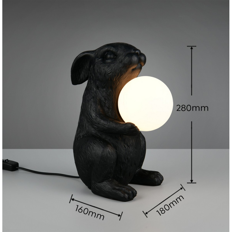 RABBIT Table lamp 1xG9 (excl.) 18*16*28 Reality
