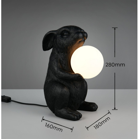 RABBIT Table lamp 1xG9 (excl.) 18*16*28 Reality