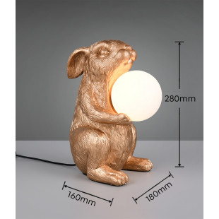 RABBIT Table lamp 1xG9 (excl.) 18*16*29 Reality