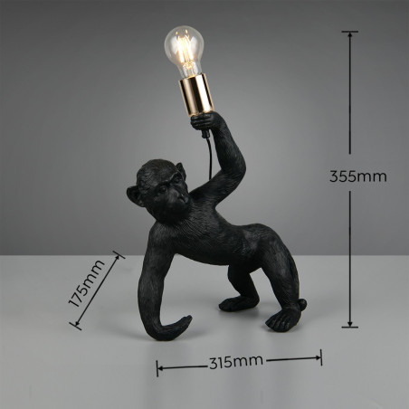 BOBO Table lamp 1x E27 (excl.) 31.5*17.5*35.5 Reality