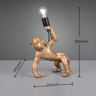 BOBO Table lamp 1x E27 (excl.) 31.5*17.5*35.6 Reality