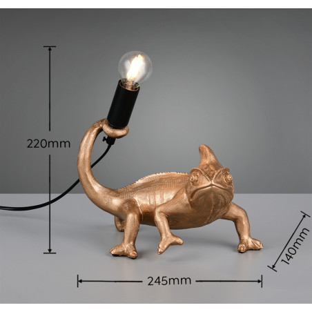 CRAWLY Table lamp 1x E14 (excl.) 23*13.5*17 Reality