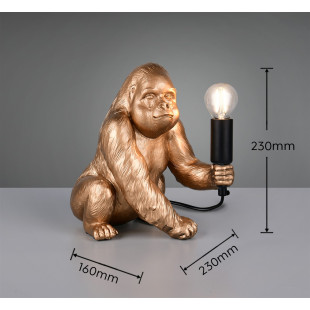 KONG Table lamp 1x E14 (excl.) 23*16*24 Reality