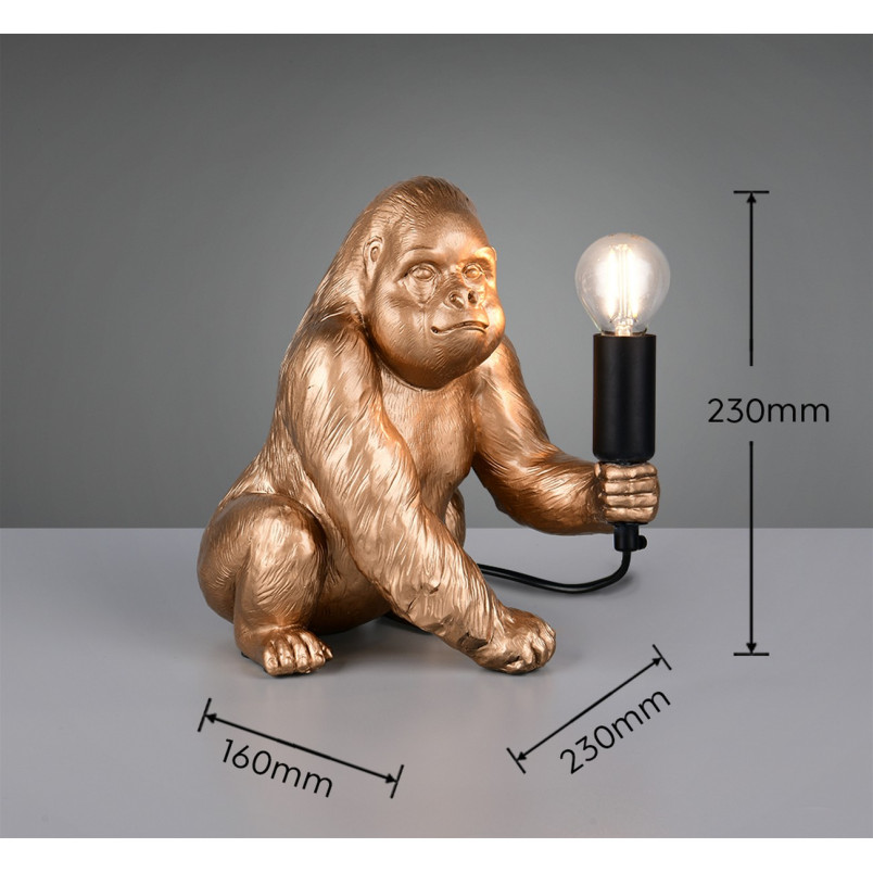 KONG Table lamp 1x E14 (excl.) 23*16*24 Reality