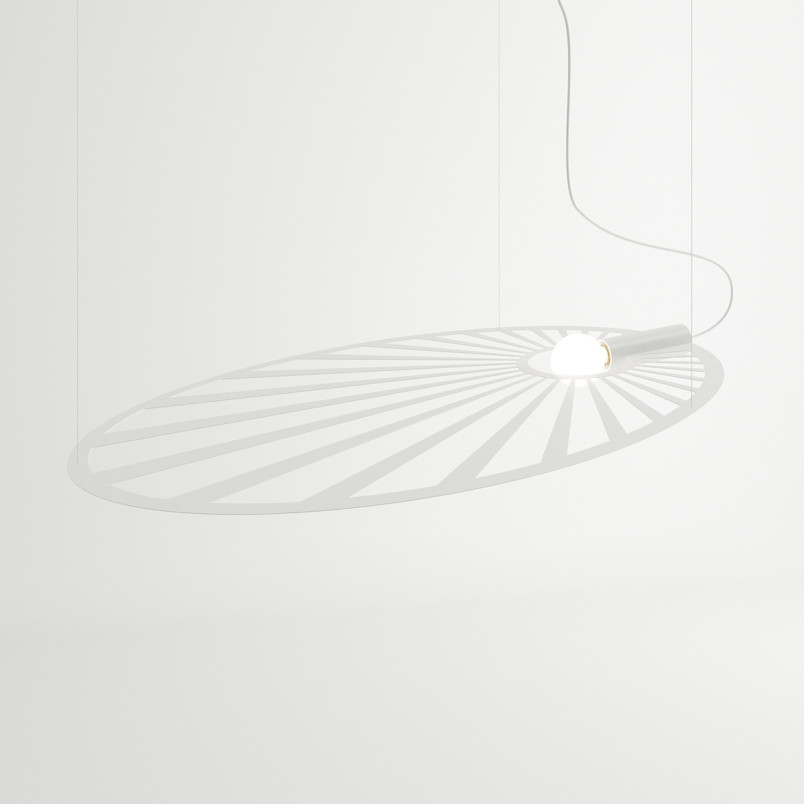 Lampa wisząca LEHDET biała Thoro