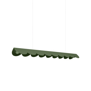Lampa wisząca BISCUIT 100 zielona oliwka LED 4000K Thoro