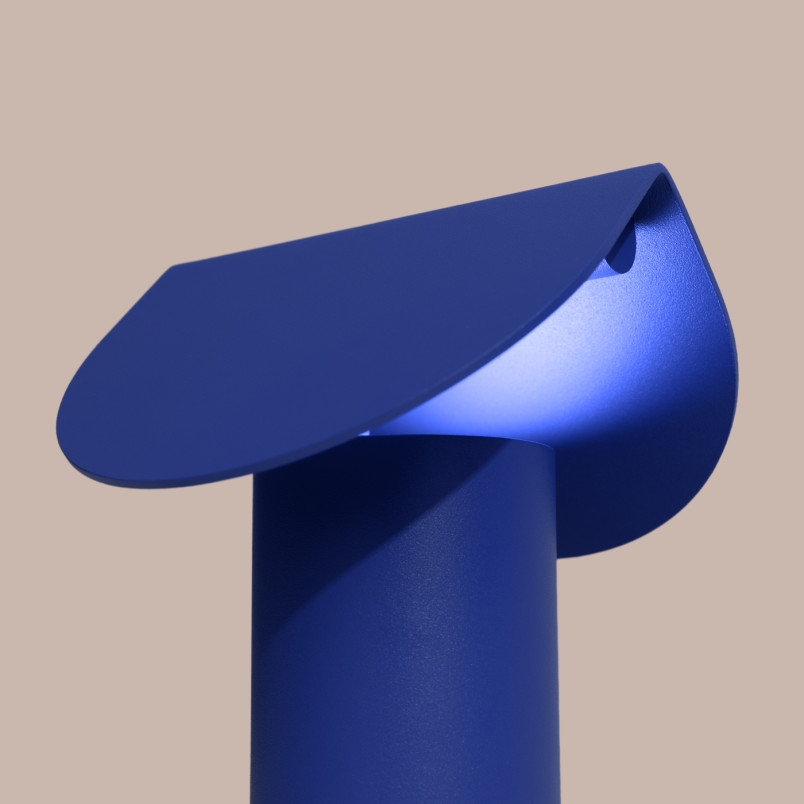 Lampa biurkowa BISCUIT ultramaryna LED 3000K Thoro