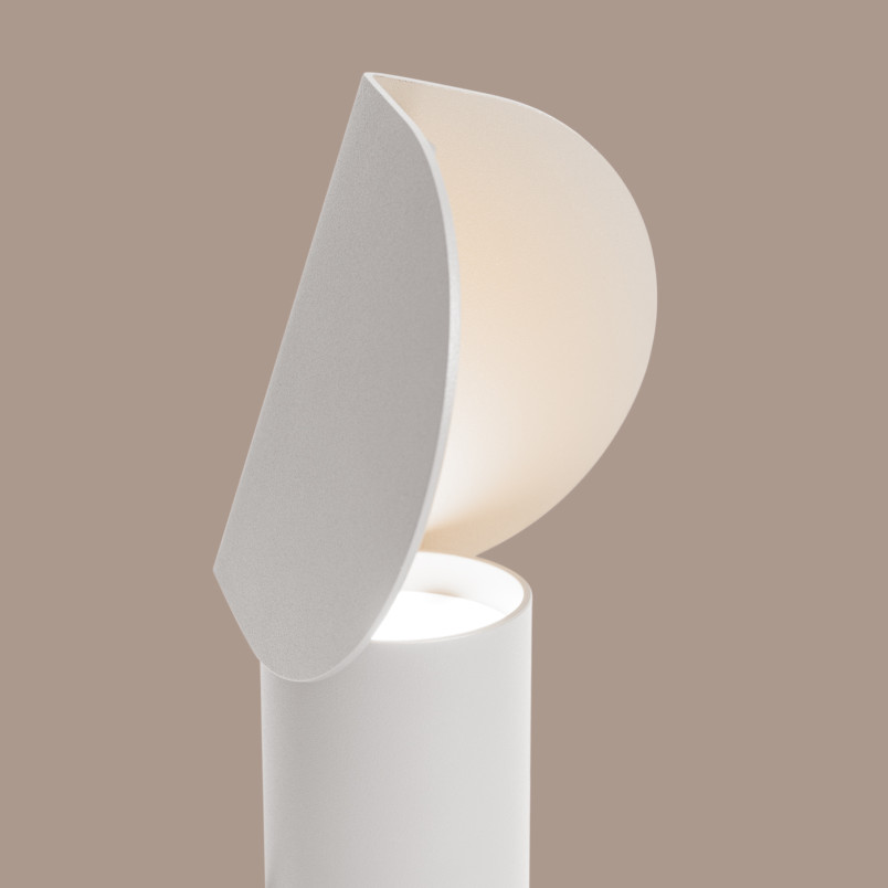 Lampa biurkowa BISCUIT biała LED 3000K Thoro