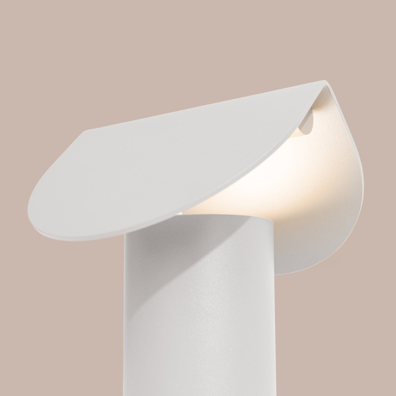 Lampa biurkowa BISCUIT biała LED 3000K Thoro