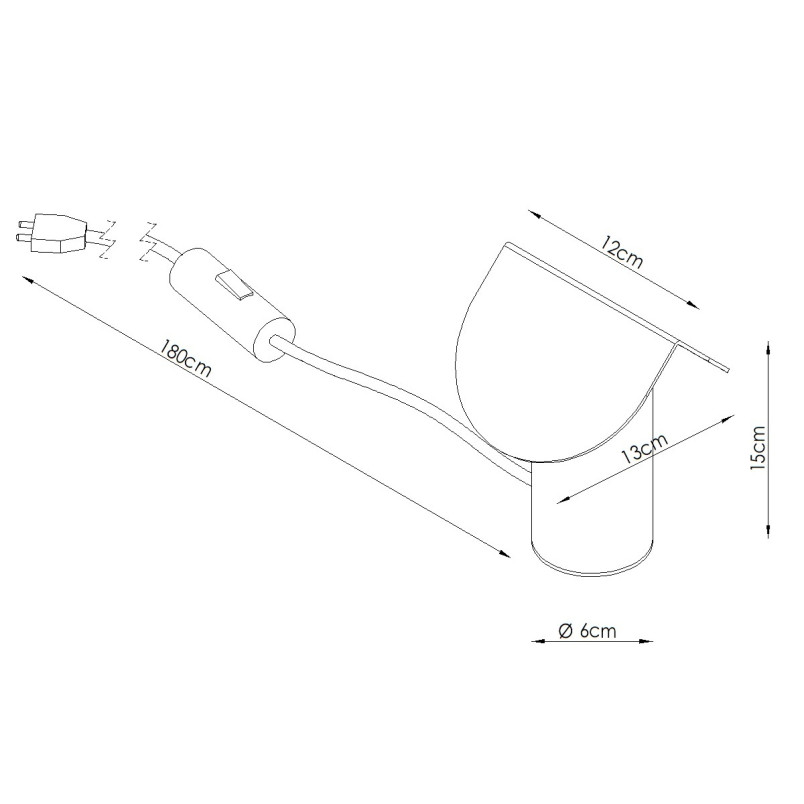 Lampa biurkowa BISCUIT biała LED 3000K Thoro