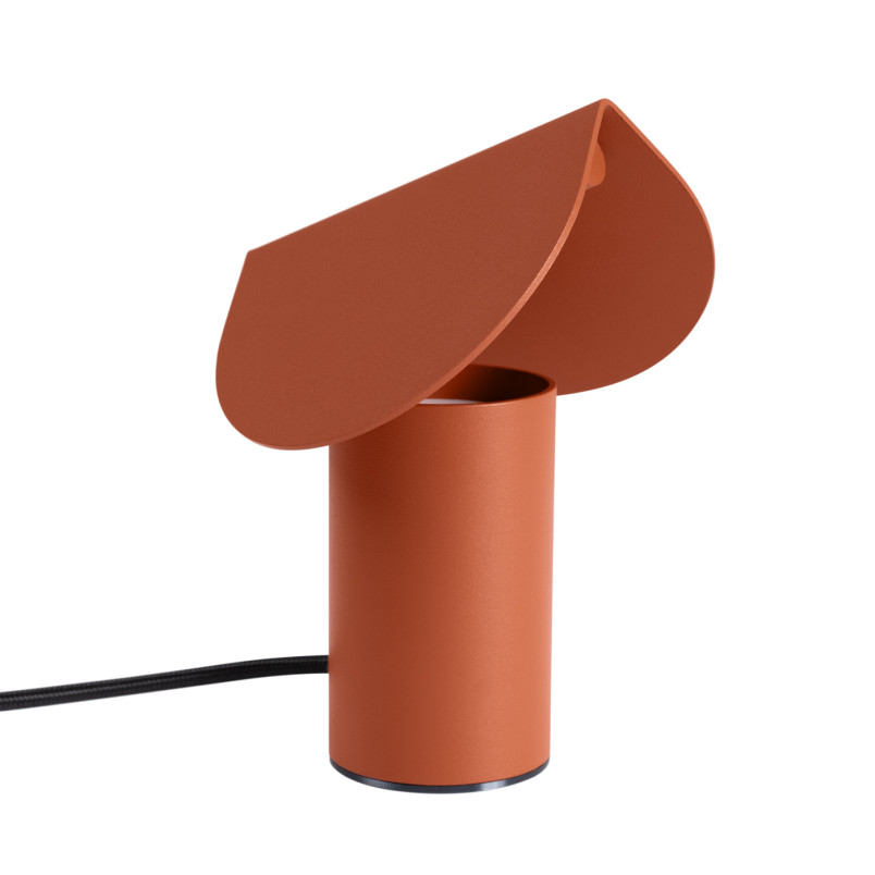 Lampa biurkowa BISCUIT ochra czerwona LED 3000K Thoro