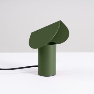 Lampa biurkowa BISCUIT zielona oliwka LED 3000K Thoro