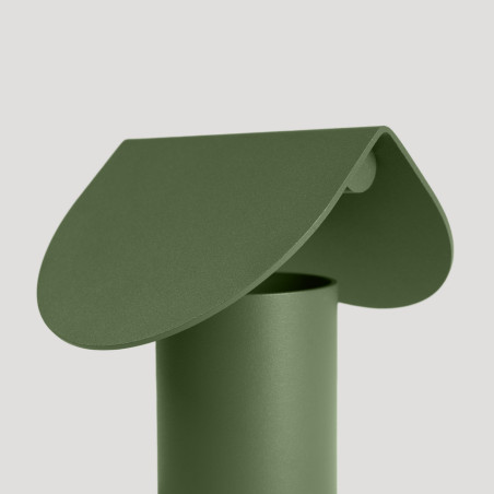 Lampa biurkowa BISCUIT zielona oliwka LED 3000K Thoro