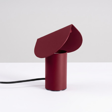 Lampa biurkowa BISCUIT burgund LED 3000K Thoro